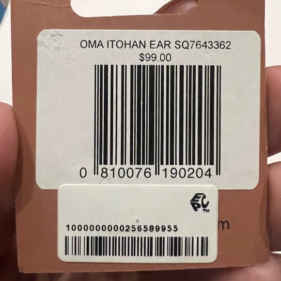 OMA The Label Itohan Medium Hoops 18K Gold-plated brass - Picture 10 of 11